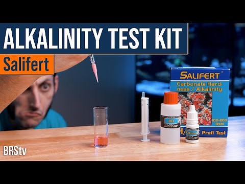 Salifert Alkalinity Reef Tank Test Kits: Trusted, Affordable, Reliable For Years & Years.
