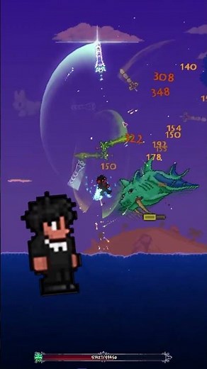 DUKE FISHRON - All BOSSES in TERRARIA 1.4.4