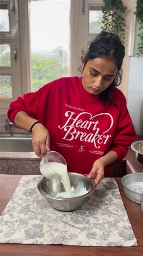 Jyoti Mahawar on Instagram: "Starting this year with one of my best & most trusted recipes ❤️ This Red Velvet Cake is truly fool-proof — soft & moist every time 🍰 Detailed recipe pinned in the comments 📌 Base recipe today, frosting coming tomorrow 🤍 Save this & bake along ✨ #jyotiimahawar #redvelvetcake"