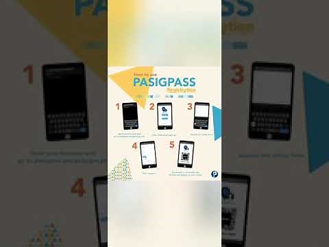 How to register PASIG QR PASS CODE in 5mins | Step by step - TUTORIAL