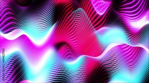 Gradient Particle Motion Line Wave Animated background