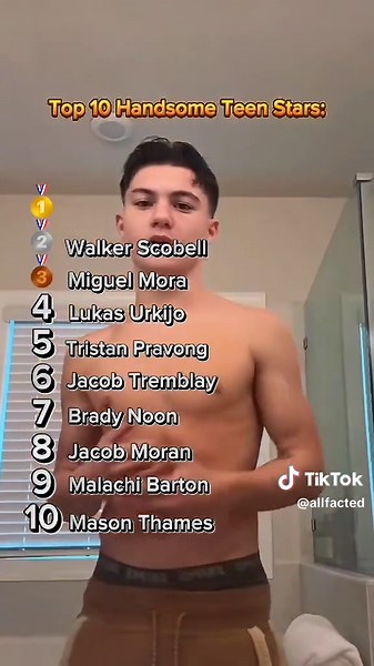 Top 10 Handsome Teen Stars! #hottest #makemefamous #hotguy #MasonThames #MalachiBarton #JacobMoran #BradyNoon #JacobTremblay #TristanPravong #LukasUrkijo #MiguelMora #WalkerScobell #JavonWalton