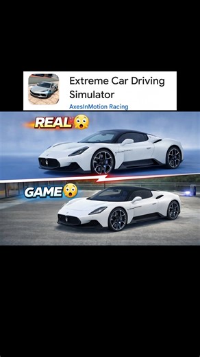 extreme car driving simulator in real life #shorts #extremecardriving