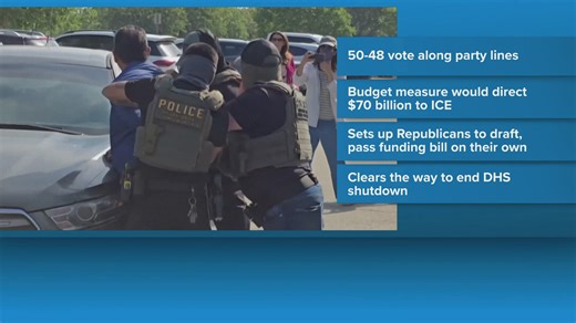 Senate takes step towards funding ICE, Border Patrol