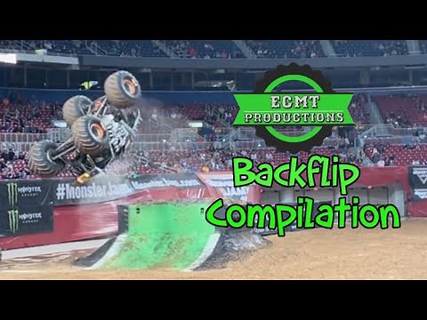 Monster Truck Backflip Compilation