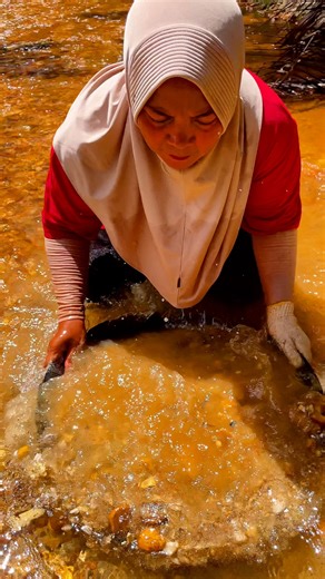 31K views · 196 reactions | Extraordinary.!! Mother's struggle to find gold grains using traditional methods #findgold #goldgrains #gold #GoldRush #goldenhour #goldhunter #goldhunter #goldenretriever #goldminers #goldpanning #goldmining | Gunawan Satria | Facebook