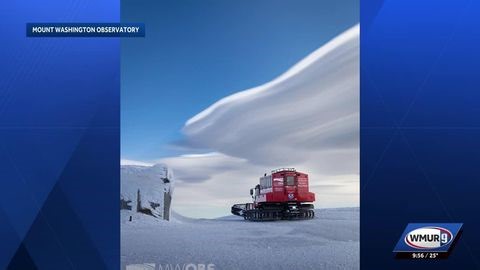 Lenticular clouds spotted at summit of Mount Washington | Haystack News