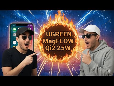 UGREEN MagFlow Qi2 25W ⚡ 3 chargers tailored for the iPhone?