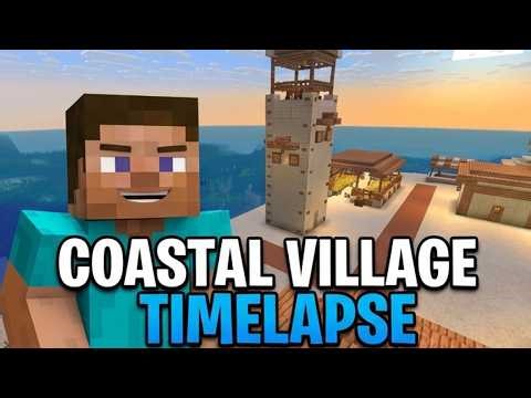 Part 3 Building Paths | Minecraft Timelapse