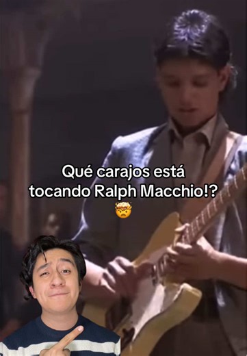 El truco para tocar como Ralph Macchio. #guitartok #guitarraelectrica #guitarristasmexicanos #guitars #guitarristas #guitarplayer #guitarratok #eslava #guitartoks