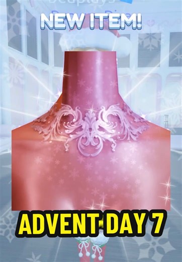 Advent Day 7: Dress to Impress with New Necklace
