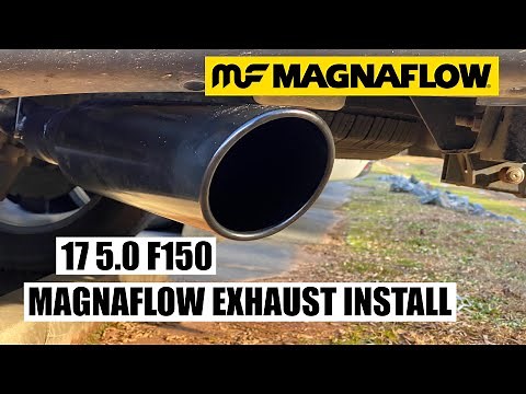 Installing Magnaflow Exhaust On My 5.0 F150 | 2017 F150
