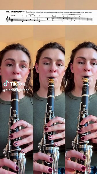 Essential Elements No. 148 In Harmony Trio for Clarinet