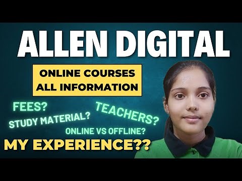 Allen online coaching|| A to Z information #neet #allen #kota