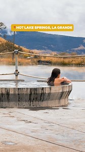 8K views · 607 reactions | Did you know that Hot Lake Springs is one of the largest and hottest springs in the Northwest? Drop in for an afternoon soak or spend a weekend at the historic lodge for a relaxing getaway in nature  | Travel Oregon | Facebook