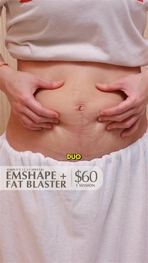 ✨ 11.11 Body Combo: Fat Blaster + Emshape – Only $60 (Save 80%!) ✨...