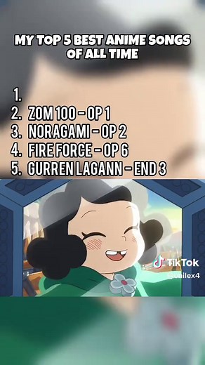 Top 5 Anime Songs: Openings and Endings Ranked