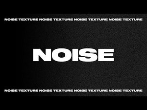 How to create a noise texture in Photoshop I Tutorial