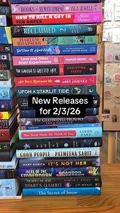 44 titles were in this stack! What’s crazy - even more showed up from 2 publishers after I filmed this 😅 #bookstagram #newbooktuesday | The Dog Eared Book