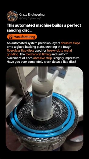 Massive Automated Flap Disc Production