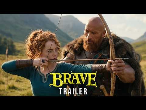 Brave: Live Action (2026) - Emma Stone, Dwayne Johnson, Charlize Theron | Concept Trailer