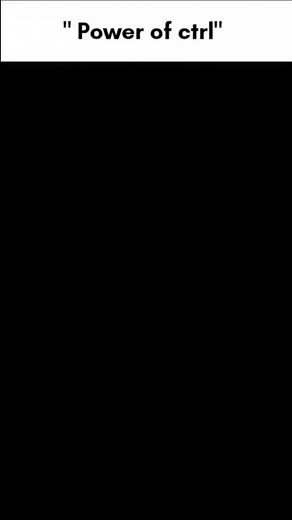 Control your keyboard, control your world 💻✨ Save this post & boost your productivity! #ctrl #short