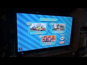 Thomas & Friends Thomas's Trusty Friend 2007 DVD 📀 Menu