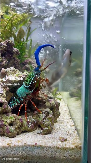 Mantis Shrimp vs Fish: An Epic Underwater Showdown