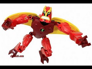 LEGO Ben 10 Jet Ray Toys Action Figure Review HD Unboxing