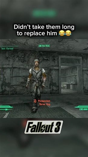 What happens if you *remove* Three Dog? #fallout #fallout3 #falloutmemes