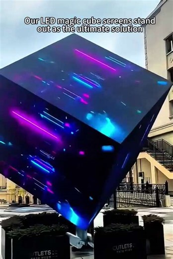 LED Magic Cube Screen for indoor and outdoor. Indoor use: they create a world of immersive visual.In shopping malls, they draw customers to new products. In theaters, they enhance the viewing experience. With high-definition displays and rich colors, they bring any content to life. Outdoor use: they are tough and eye-catching. Whether it is a bustling street or a sports stadium, they stand up to bad weather. Their high-brightness setting make sure they are visible from far away,making them perfe
