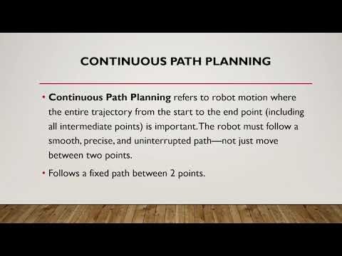 🤖 Point-to-Point vs Continuous Path Planning in Robotics 🤖