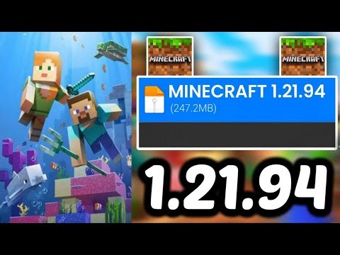 Minecraft Patched 1.21.94 Apk Mediafire