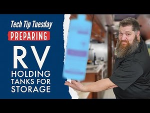 How to treat your RV Tanks for Storage // Not winterizing Tip