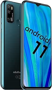 Ulefone Unlocked Smartphones Note 9P Android 11 Unlocked Cell Phones, Triple Rear Camera Triple Card Slots, 6.52" Waterdrop Full-Screen Dual SIM Phones, 4500mAh Global Bands, US Version - Green