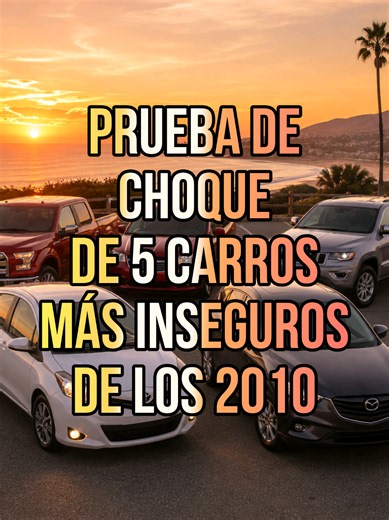 #pruebadechoque #cochesinseguros #toyotayaris #fordf150 #chryslertownandcountry