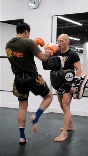 Another knee demo🔥Stay tuned for more! #muaythai #martialarts