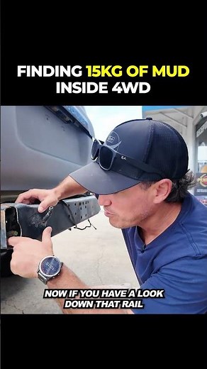 Finding 15kg of mud INSIDE a 4WD! 😱⚖