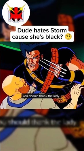 🤨 The manager of a dinner tells the X-Men to get out cause he wont serve an interracial couple #xmen