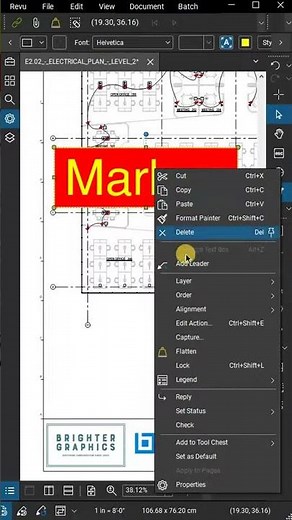 BluebeamMeUp! - Setting Default Markup Properties in Bluebeam Revu #shorts