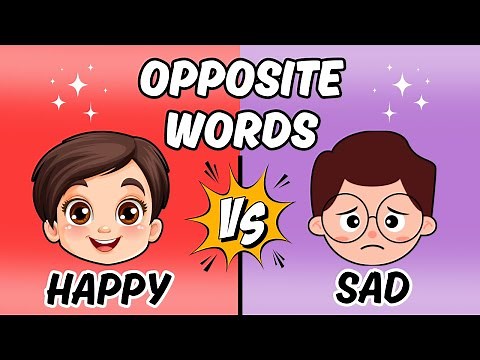Opposite Words for Kids | Learn with Fun Examples and a Quiz!