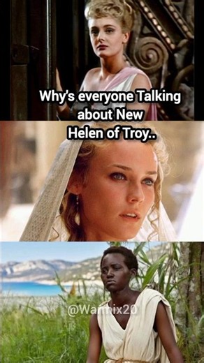 Why New Helen Of Troy Has Sparked Online Debate? #shorts #theodyssey #odysseus