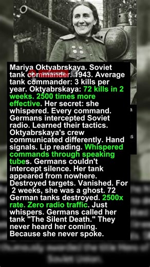 She Destroyed 72 Tanks at 2500x Rate Using Only Whispered Commands