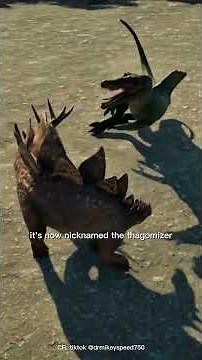 The Truth About Stegosaurus’s Deadly Tail #stegosaurus #dinosaur #jurassic