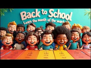 Back to School Months of the Year