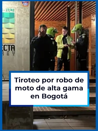 Revelan video del robo de moto de alta gama y el cruce de disparo que se registró el jueves 12 de marzo en un conjunto del sector de El Virrey #HoyEnBlu