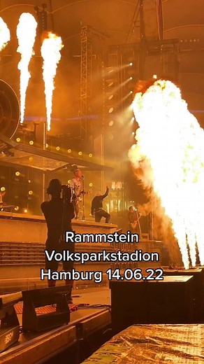 Rammstein Volksparkstadion Hamburg Concert 14.06.22 Highlights
