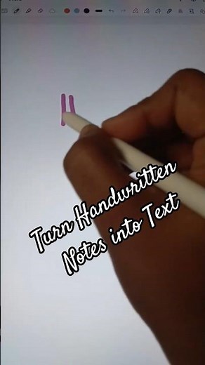 How to Convert Handwriting to Text in Samsung Notes Turn Handwritten Notes into Typed Text #shorts