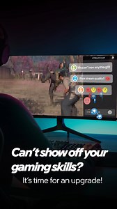 22K views · 67 reactions | Glitchy stream? Choppy gameplay? It’s not you, it’s your setup. ​ Upgrade to Intel® Core™ Ultra Desktop Processors and let your skills shine as smooth as your stream. #IntelCoreUltra #Gaming #GamingCommunity | Intel | Facebook