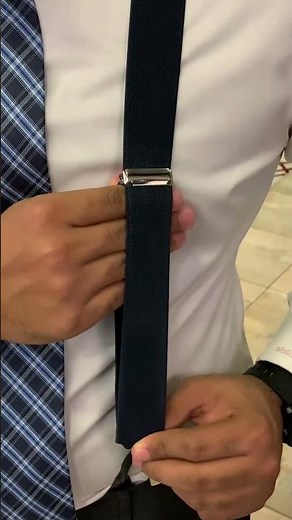 How to wear Suspender😎🔥 | How to put on suspenders | Style Tips #suspender #Mensfashion #shorts